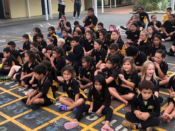 Youngsters take Tidy Kiwi pledge