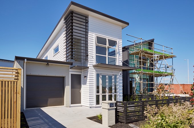 First home completed at The Airfields, Hobsonville Point