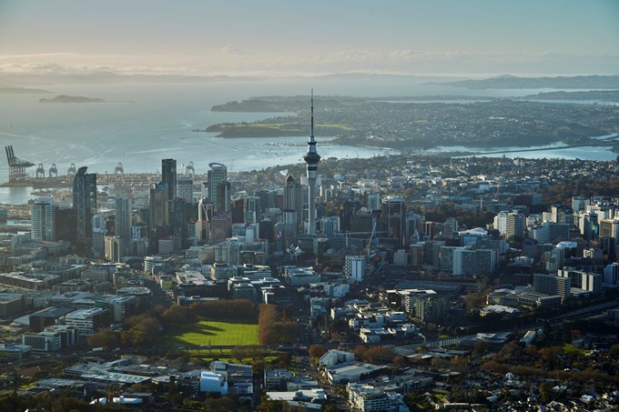 Auckland City Skyline For Ltp 10 Year Mayors Prop