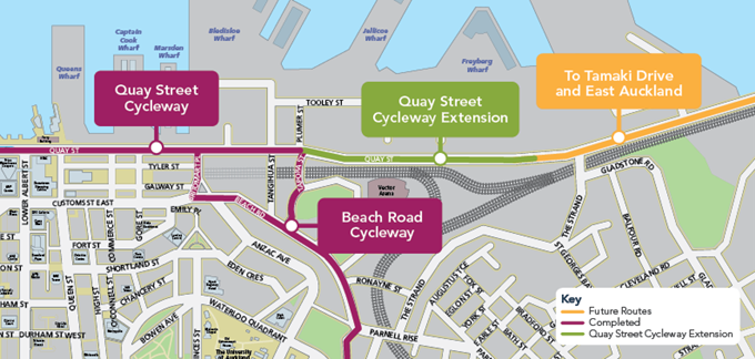 Quay Street Cycleway