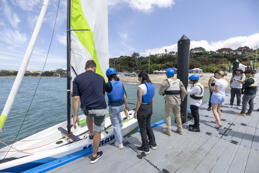 Have a go at sailing with Akarana Marine Sports Charitable Trust