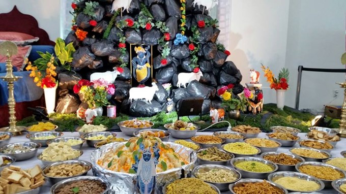 Bharatiya Mandir temple food