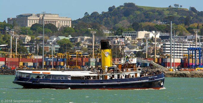 Iconic heritage boat on the move ahead of America’s Cup