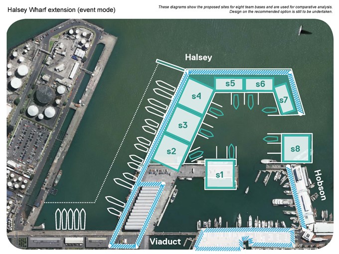 Halsey Wharf extension
