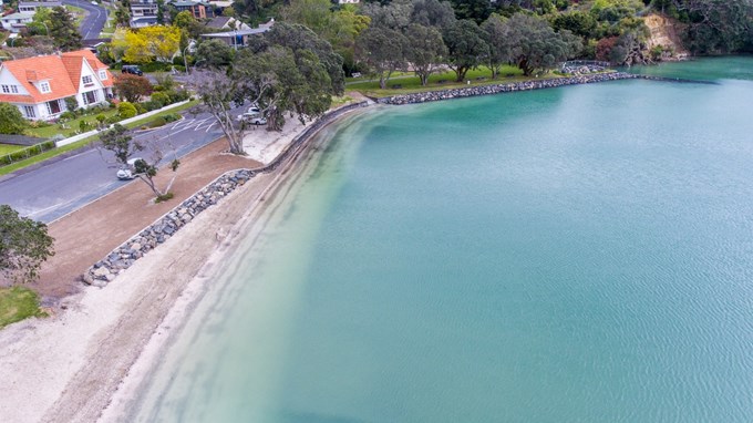 Cockle Bay beach receives a makeover