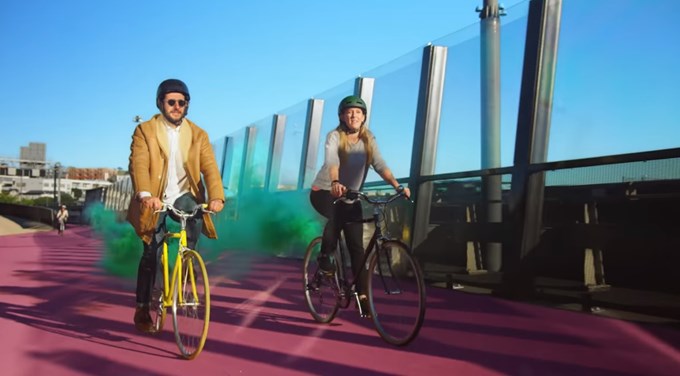 Aucklanders get on their bikes