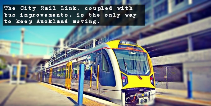 City Rail Link build is on 4