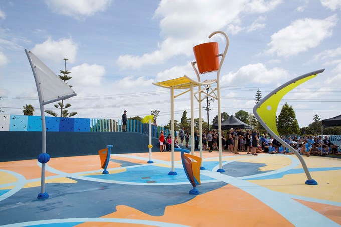 Aucklands newest splash pad opens (1)