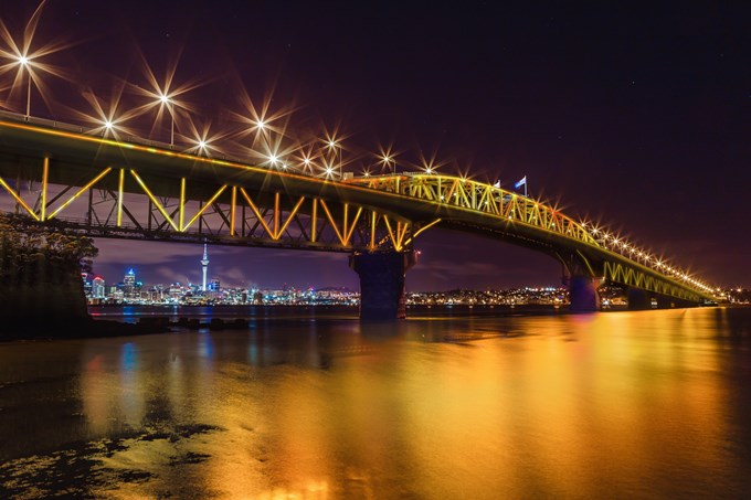 Vector and Auckland Council to light Auckland Harbour Bridge.jpg
