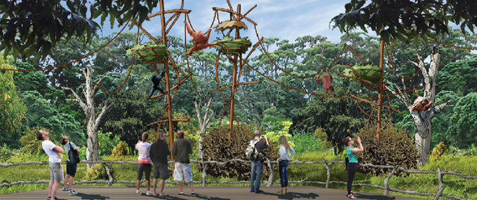 SUmatran Zoo concept art