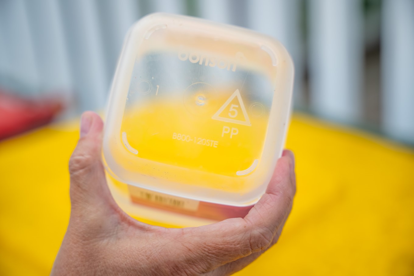 Check the number inside the triangular recycling symbol before putting it inside your recycling bin and, where possible, try and avoid plastics that aren’t labelled 1, 2 and 5.