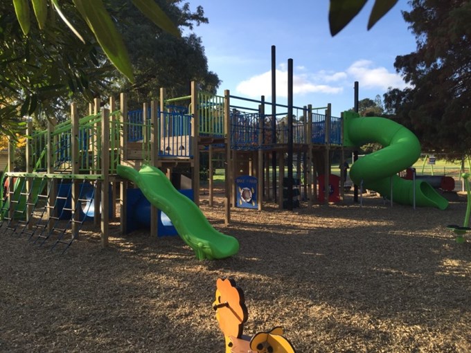 Revamped playground a hit with kids