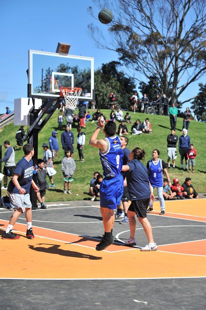 Bringing communities together – Otara’s new basketball court 12
