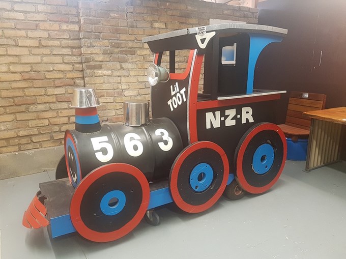 Children’s play train to be gifted to community group 01