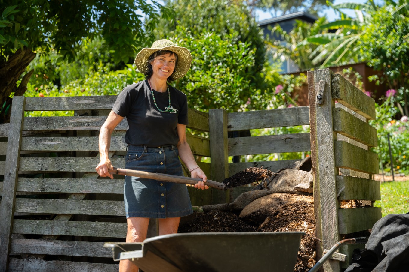 Compost facilitators like Judy Keats will teach you the ins and outs of composting, worm farming and bokashi systems at a free Compost Collective workshop.