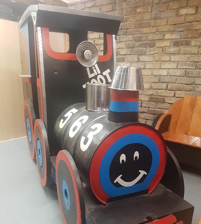 Children’s play train to be gifted to community group 05