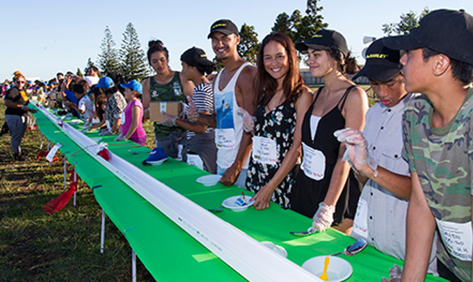 Manurewa scoops world record for longest sundae