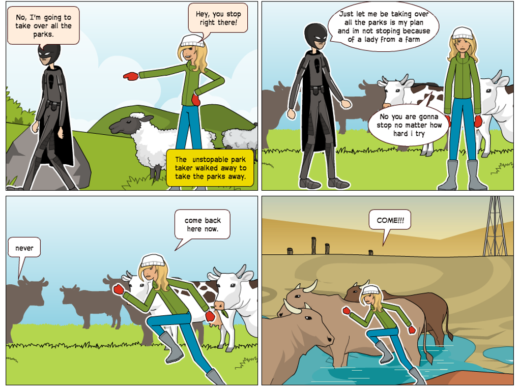 Not your average superhero (5) comic 4