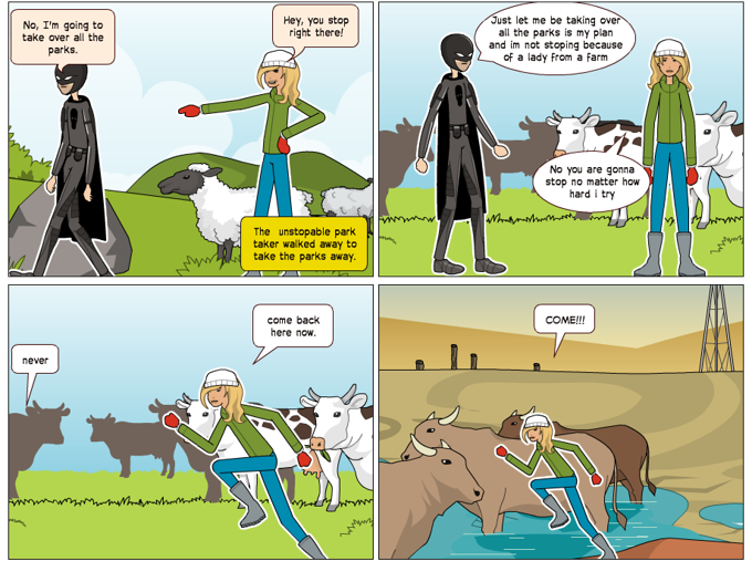 Not your average superhero (5) comic 4