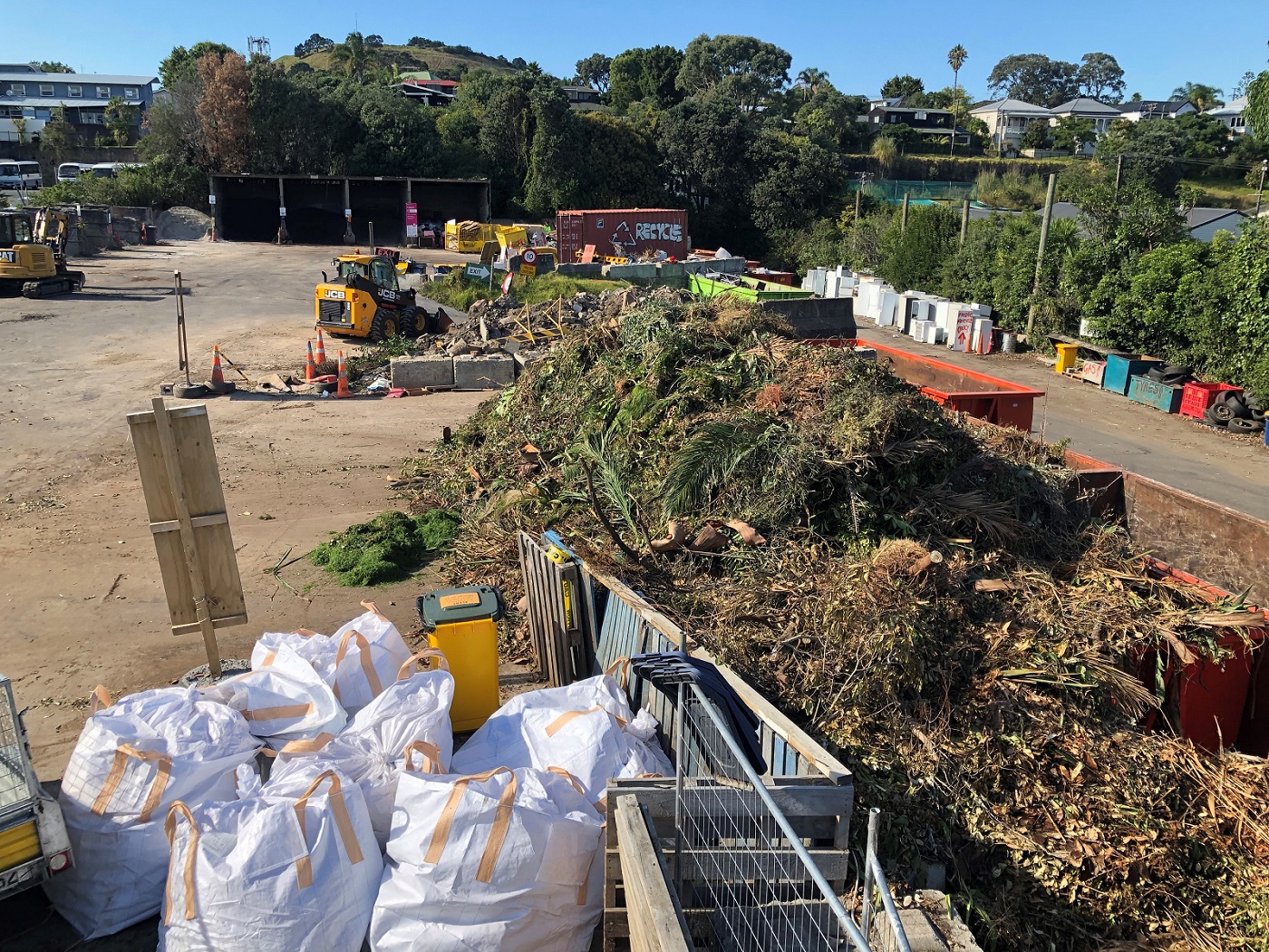 Managing green waste at Devonport Community Recycling Centre OurAuckland