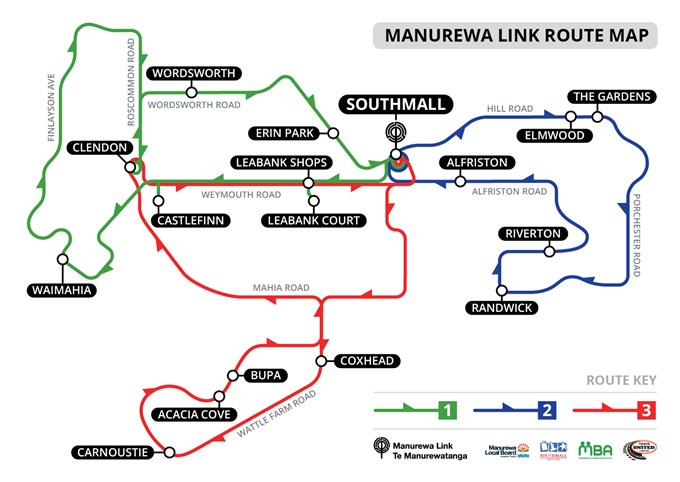 Manurewa Link Timetable A6 P1