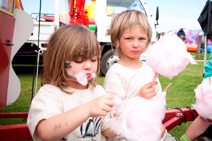 The story of Ambury Farm Day: Candy floss