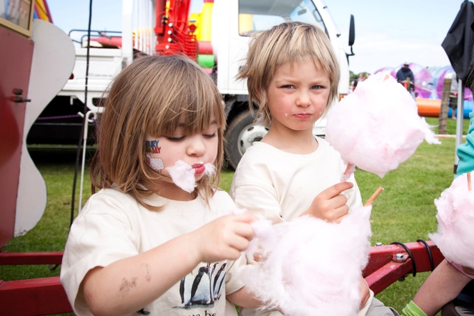 The story of Ambury Farm Day: Candy floss