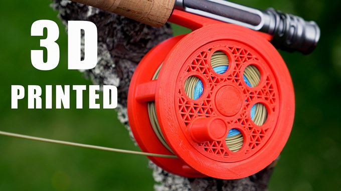 Gone fishing with a reel 3D-printed at an Auckland library