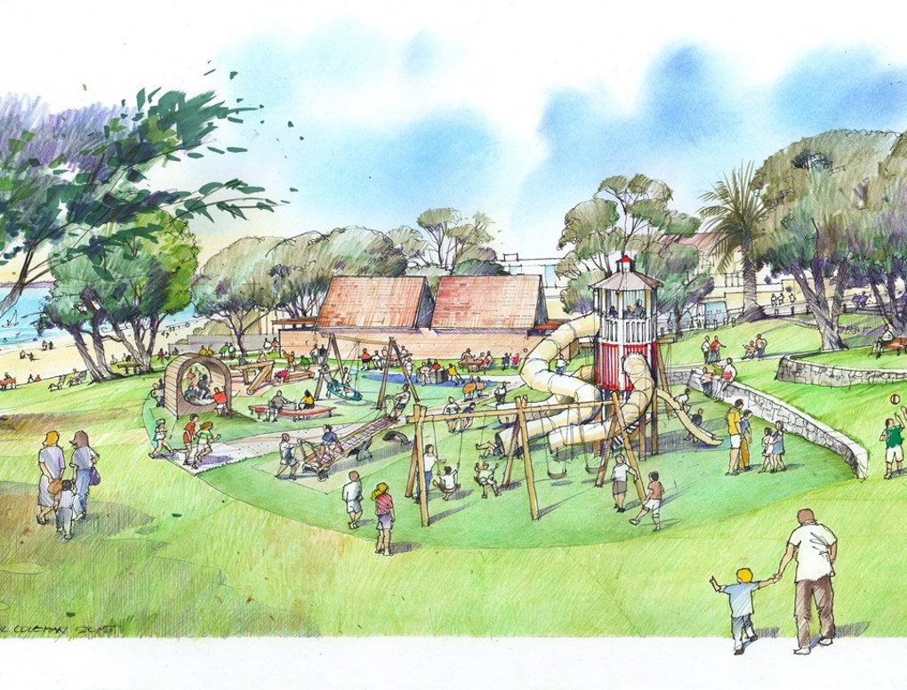New playground for Takapuna beach4