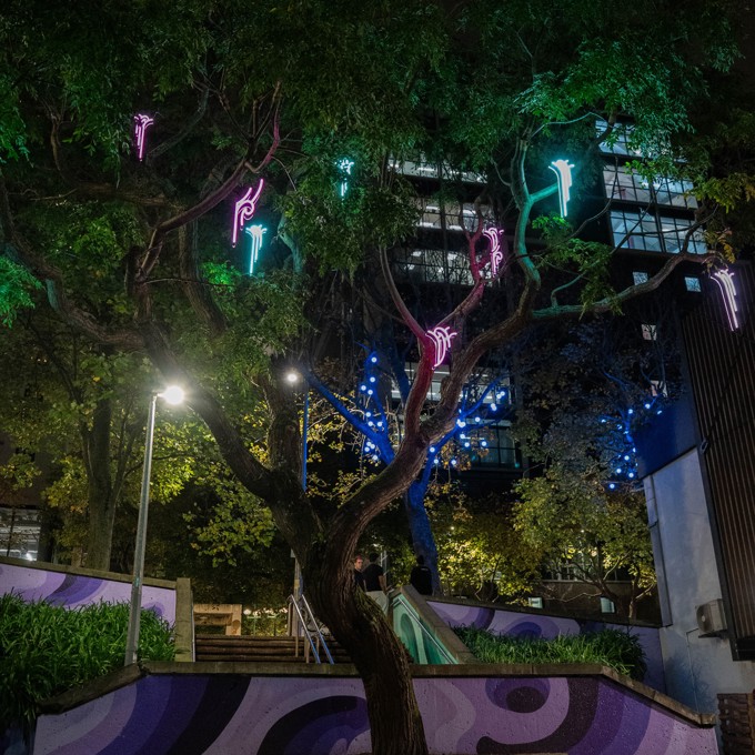 Lights in the inner city