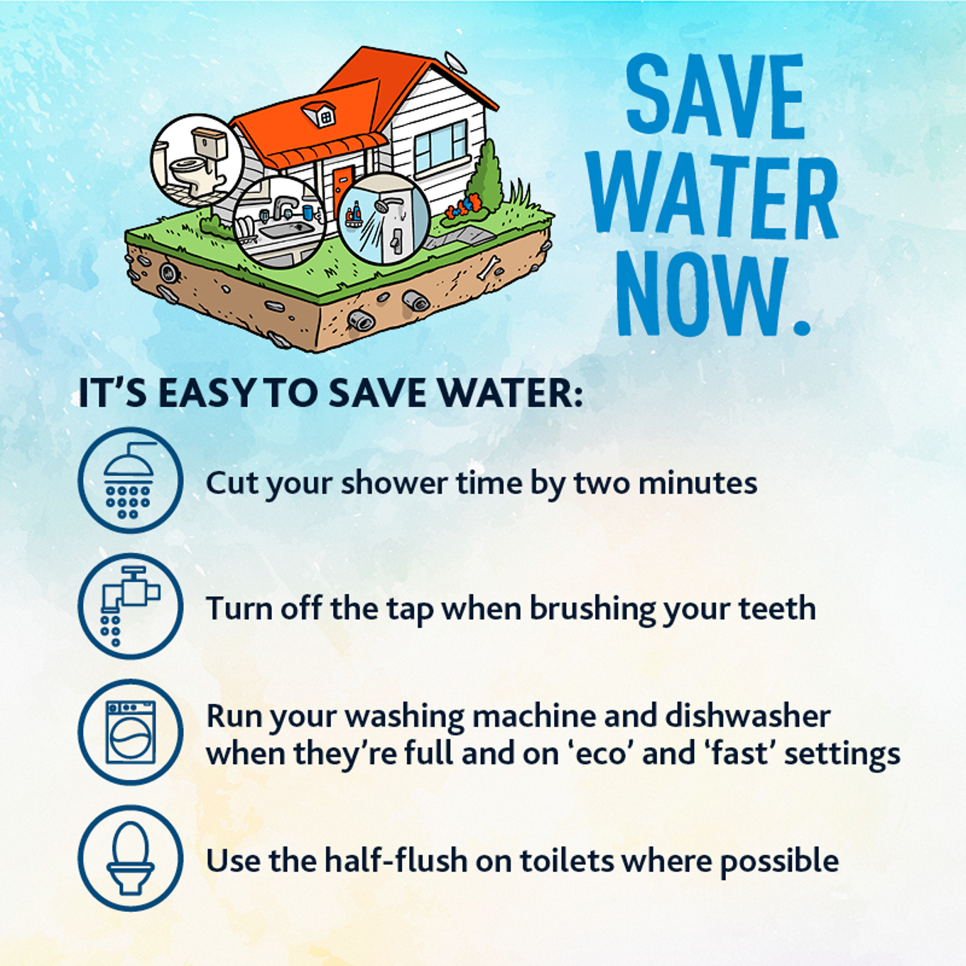 Our top tips for saving water OurAuckland