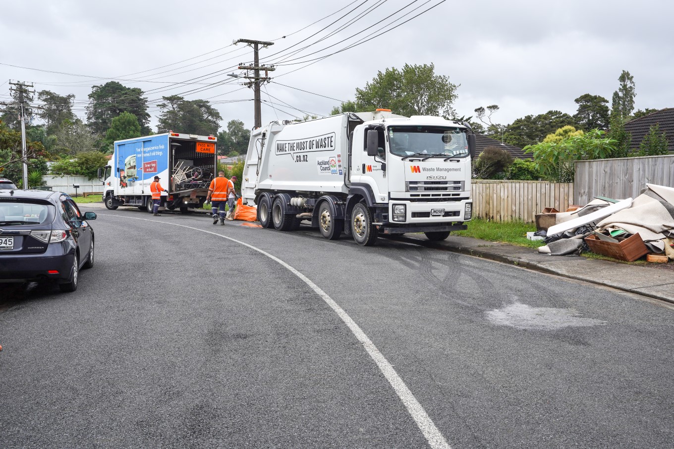 new years rubbish collection auckland