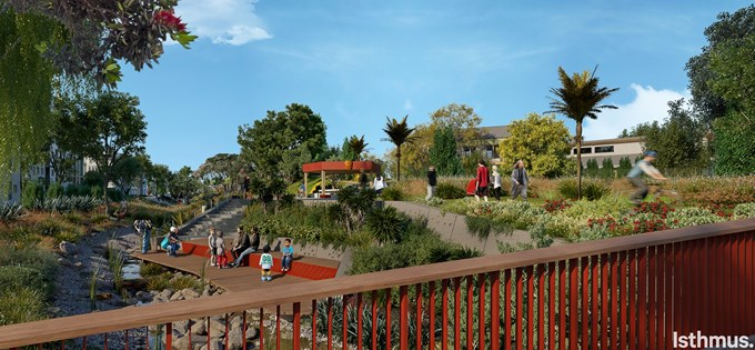 Unloved urban land to become a focal part of Te Ara Awataha (1)