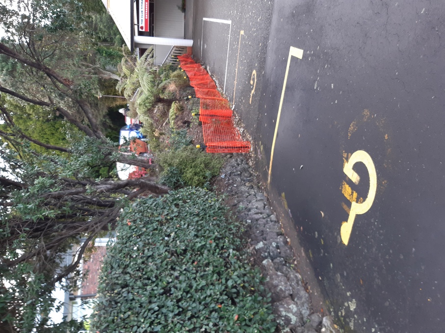 Titirangi wall