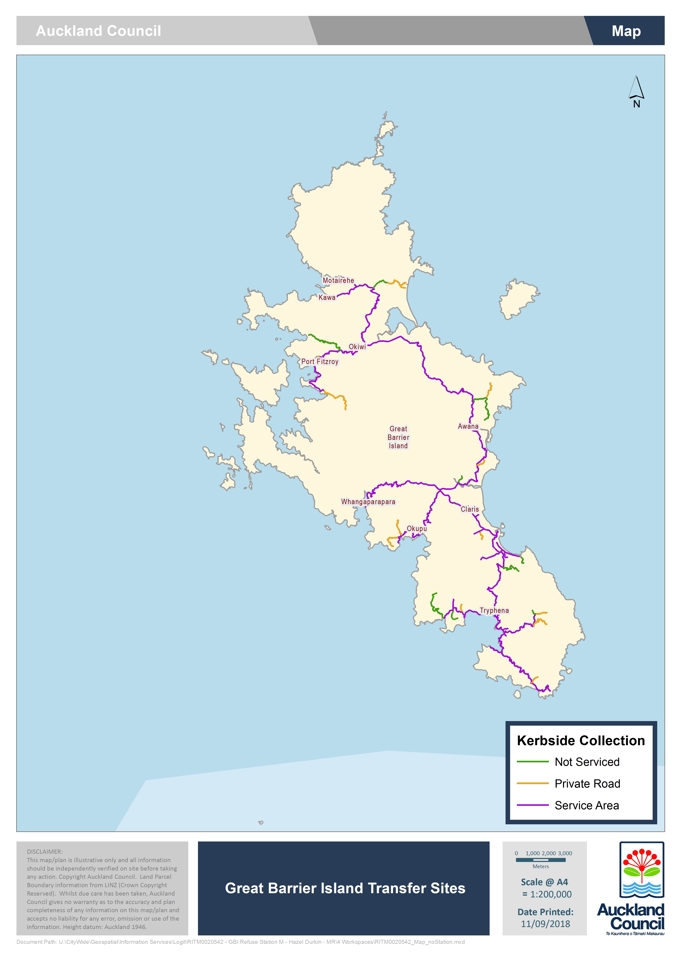 Roadside Recycling coming soon to Great Barrier Island