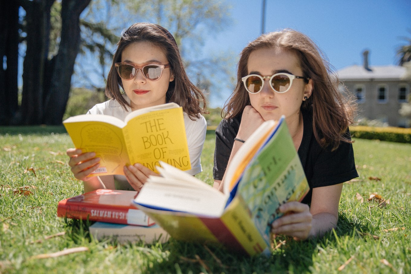 Try reading in your local park