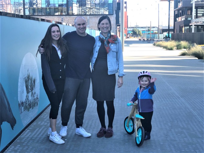 City living transforms family's life