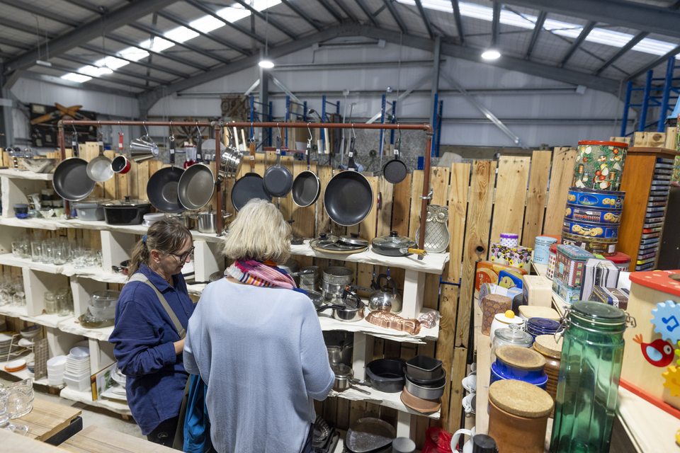 People looking for second hand items. 