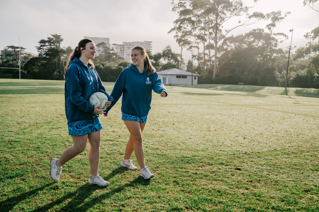 Local Netballers At Harold Moody Park