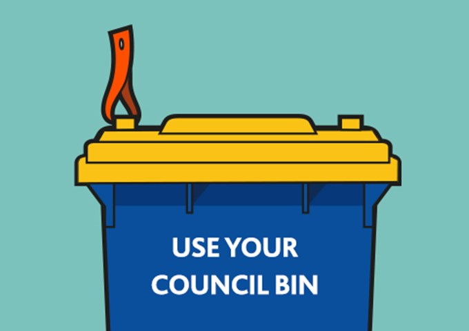 PAYT use your council bin