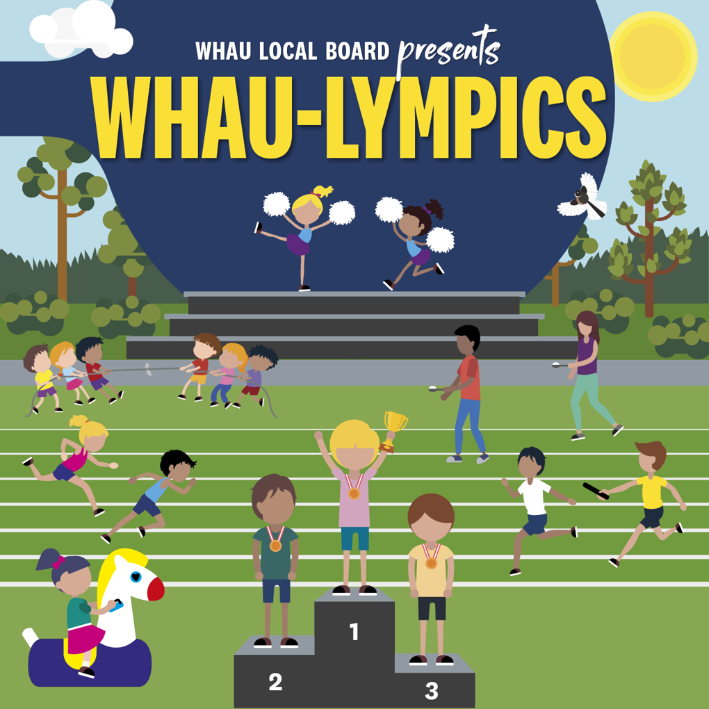 An infographic for a community event