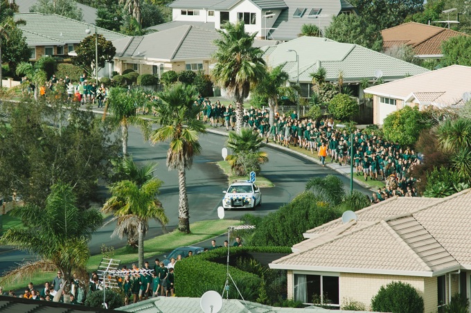 Successful tsunami walk in Orewa