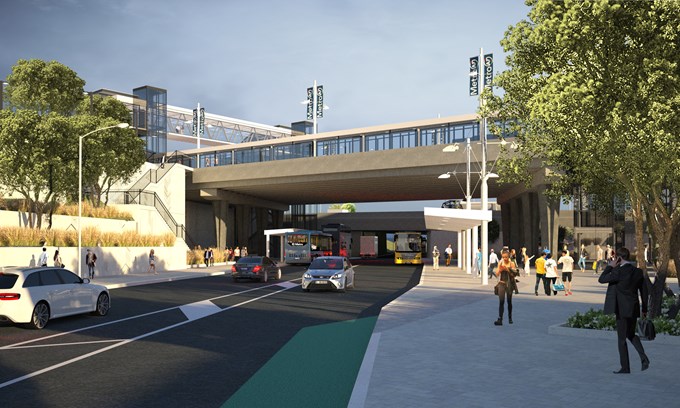 Rosedale Busway Station (3)