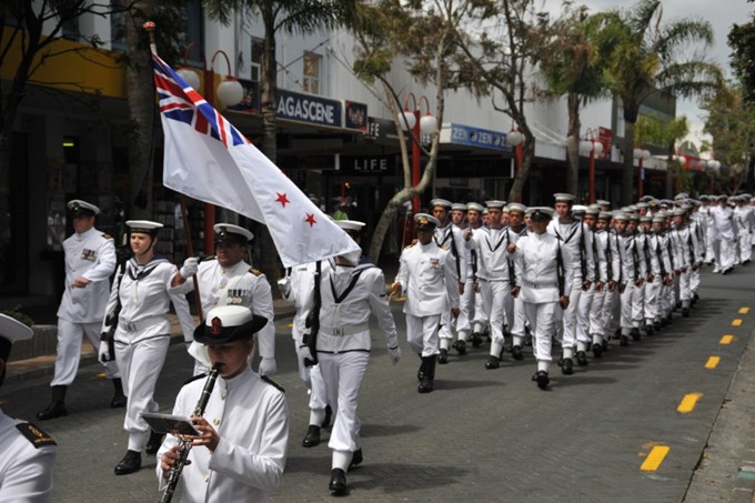 Naval vessels to converge on Auckland