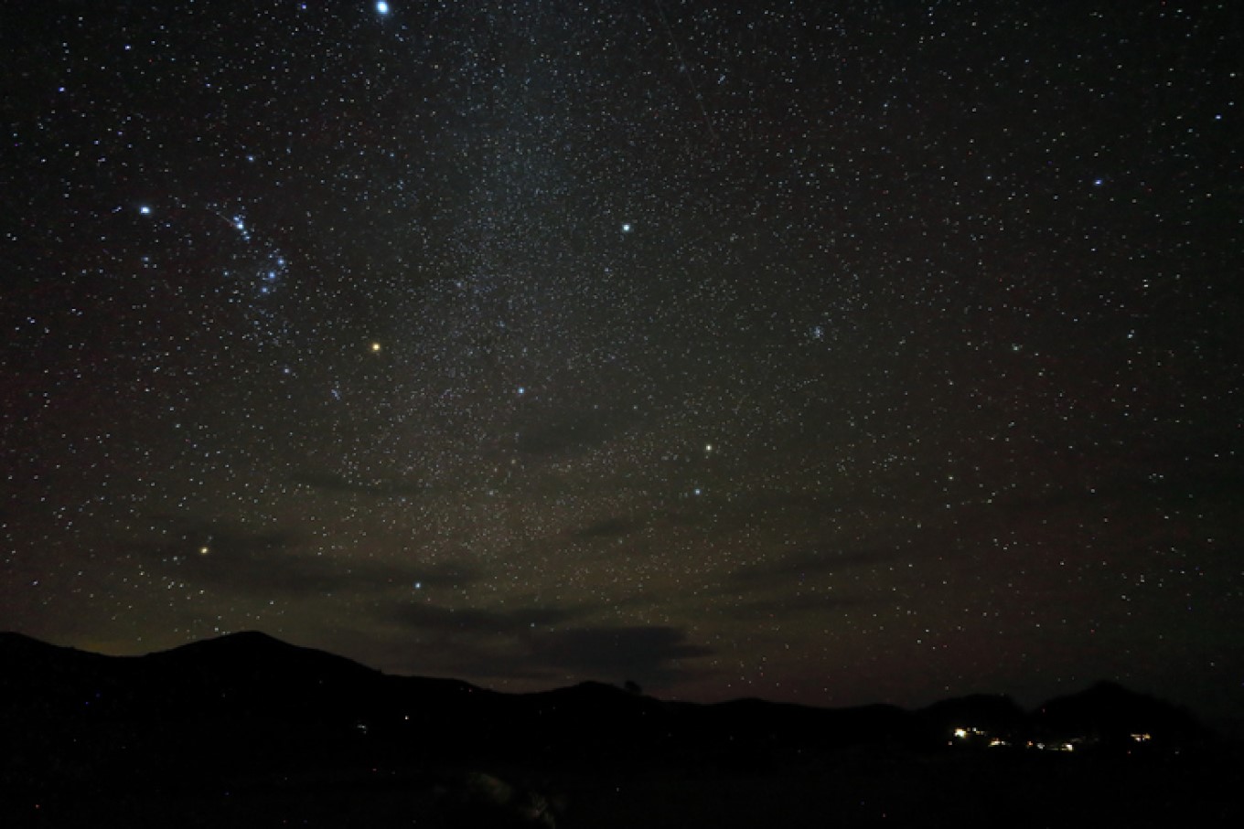 Aotea / Great Barrier Island has Dark Sky Sanctuary status, meaning it is one of the darkest places in the world.