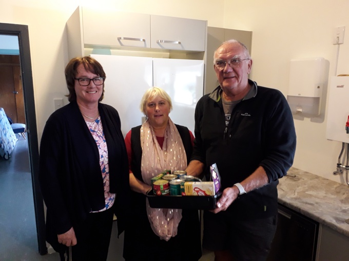 Beachland Community Hall kitchen benefits locals