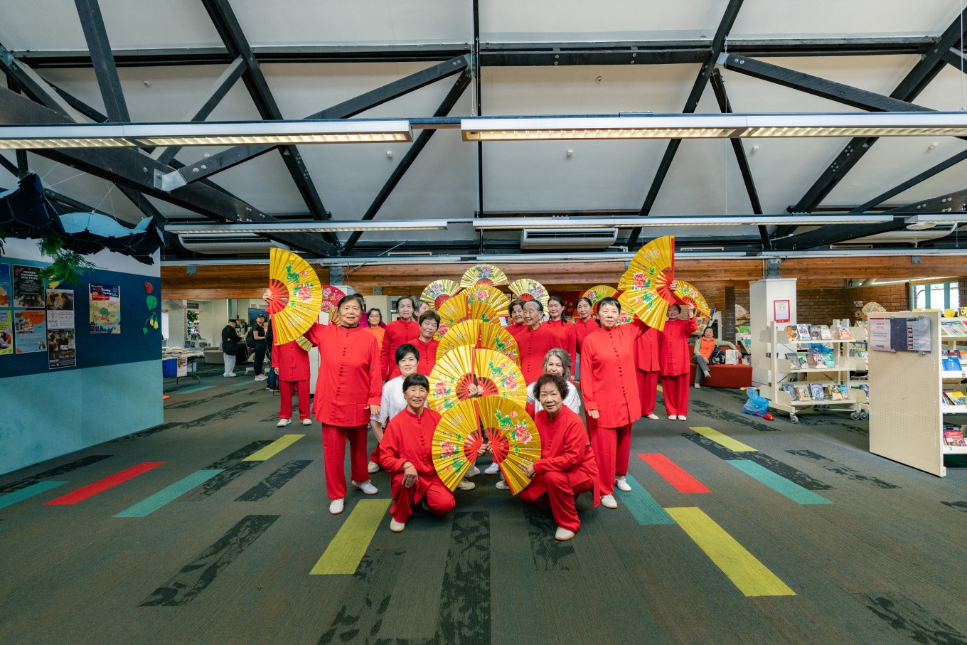 Some members of Epsom Chinese Association have been coming to tai chi for many years.