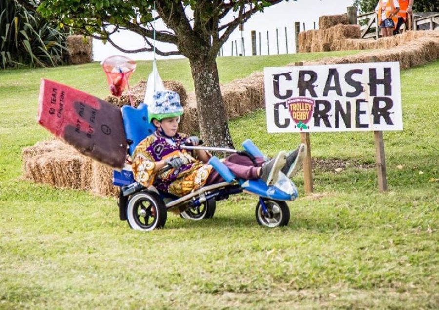 Monaco might have its GP but only the truly brave enter the Beachlands Trolley Derby.