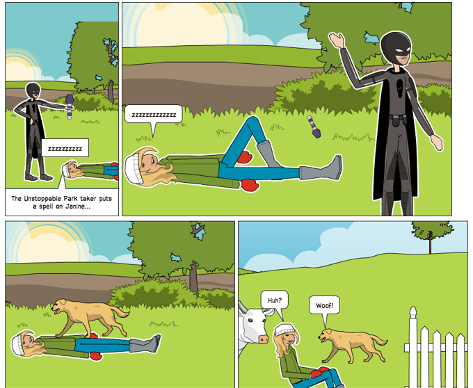 Not your average superhero (3) comic 2