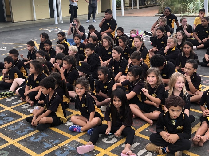 Youngsters take Tidy Kiwi pledge
